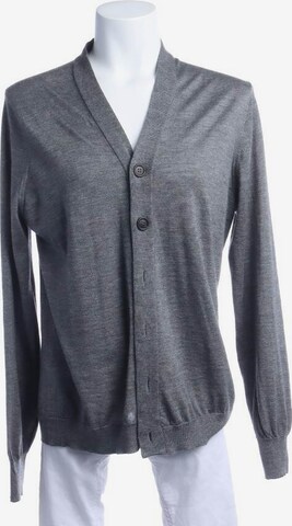 Brunello Cucinelli Sweater & Cardigan in L-XL in Grey: front