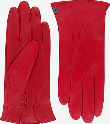 Gants 'TALLINN TOUCH' Roeckl en rouge : devant