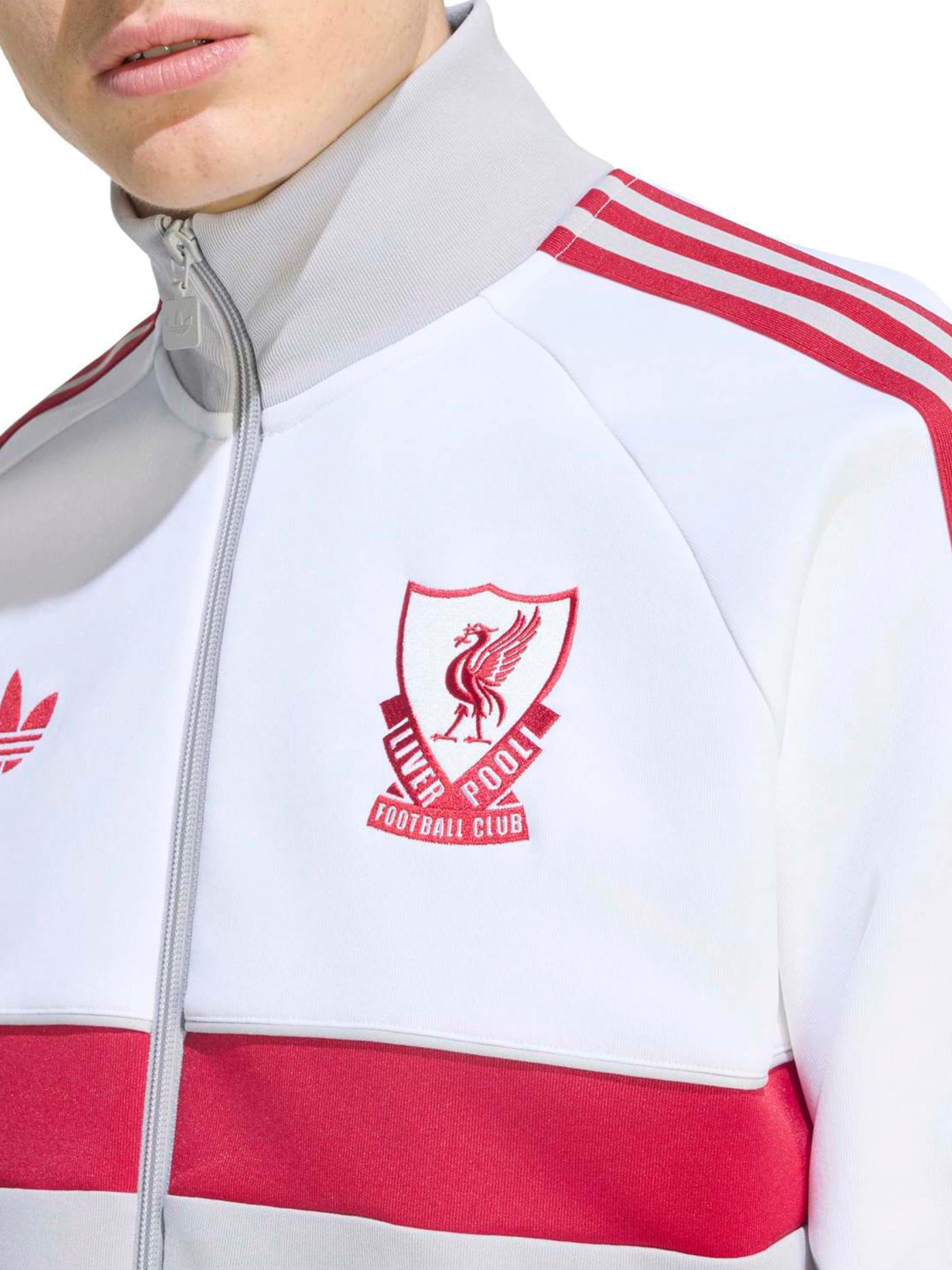 ADIDAS PERFORMANCE - Chaqueta de chándal 'LFC OG' en blanco