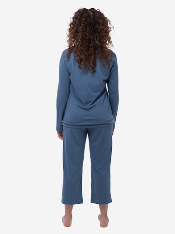 Ammann Pajama 'Night & Home' in Blue