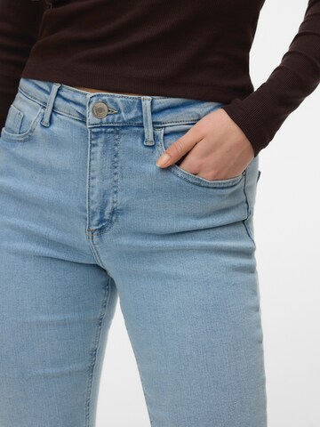 VERO MODA Skinny Džínsy 'VMPOLLY' - Modrá