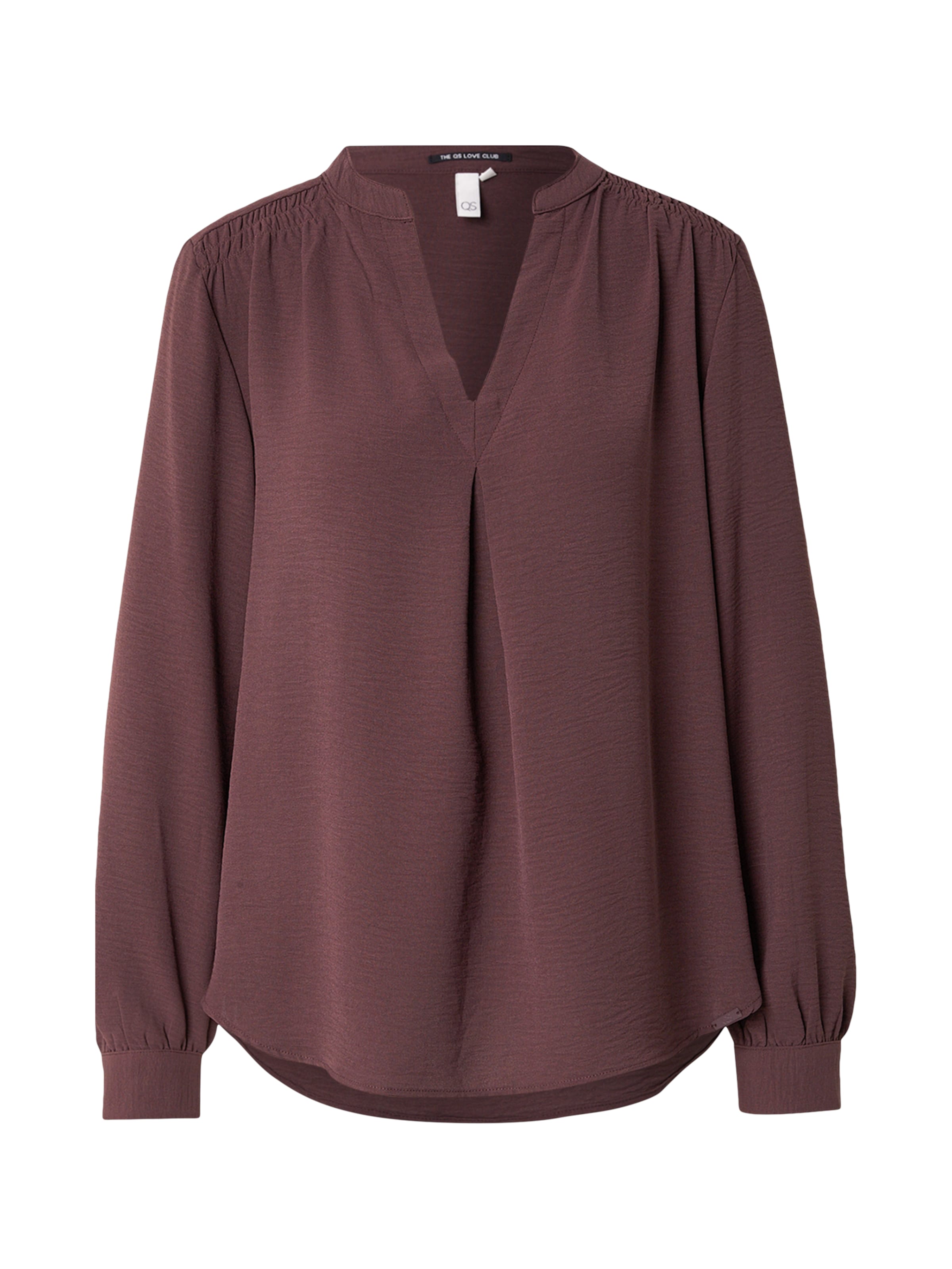 QS Blouse in Red: front