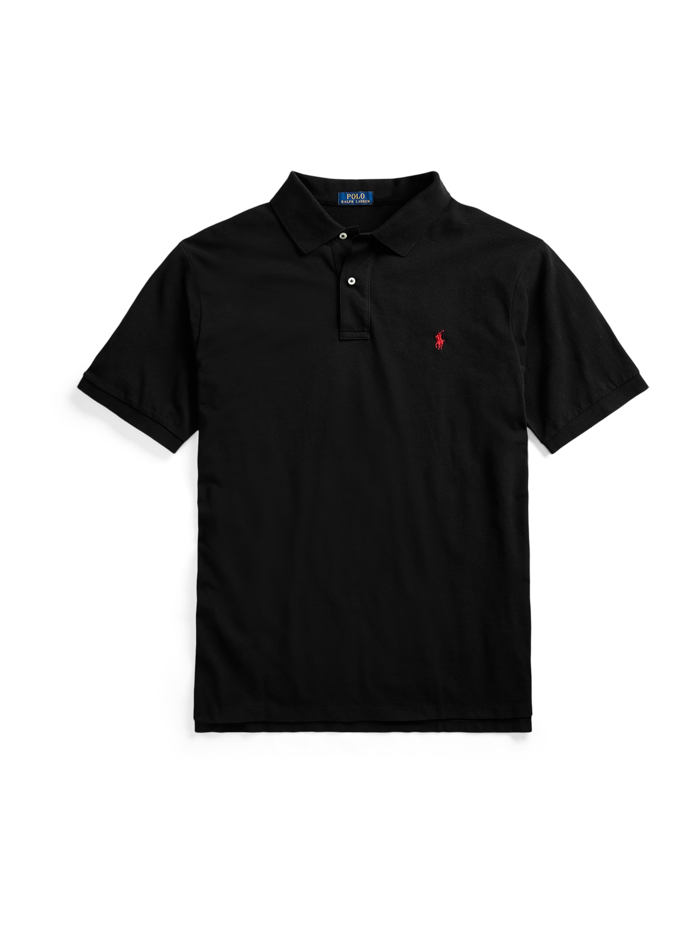 Tricou de la Polo Ralph Lauren Big & Tall pe negru: față