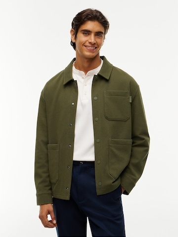 Veste mi-saison TOMMY HILFIGER en vert : devant