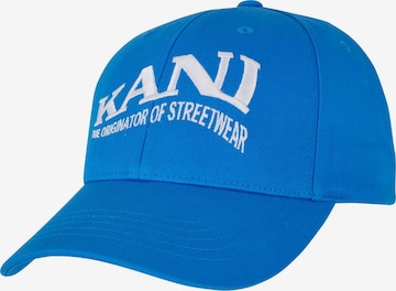 Cappello da baseball di Karl Kani in blu: frontale