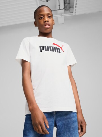 PUMA Μπλουζάκι 'Essentials No.1' σε λευκό: μπροστά