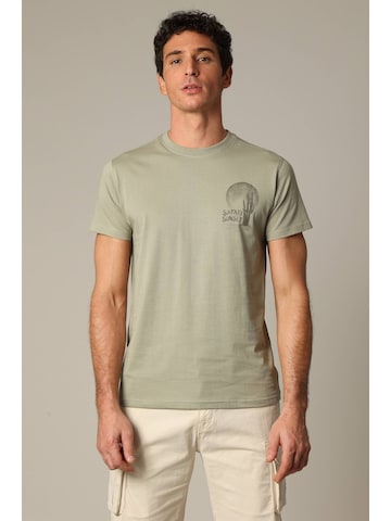 T-Shirt 'Safarsun' Deeluxe en vert : devant