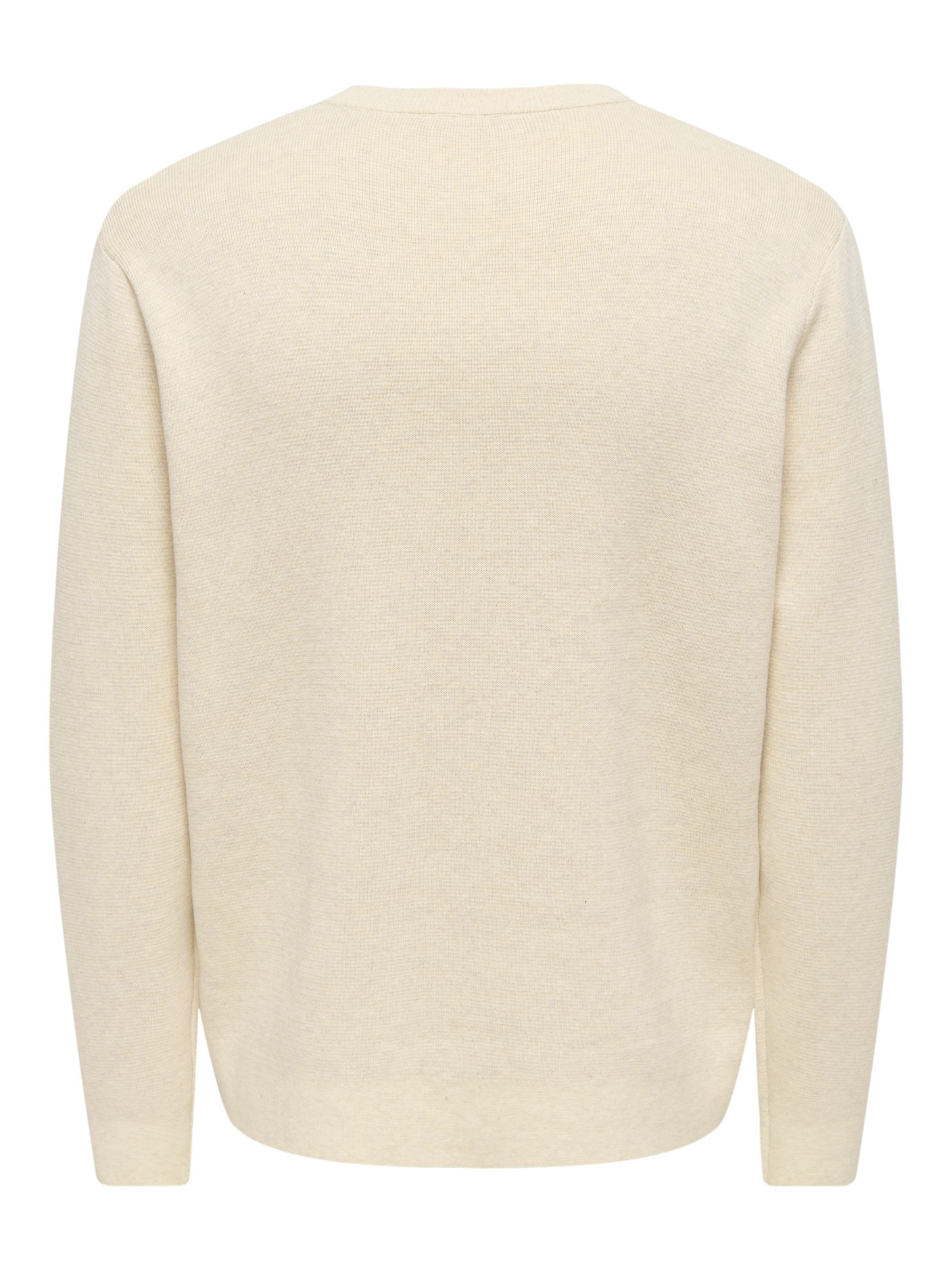 Only & Sons Pullover 'TING ' in Weiß
