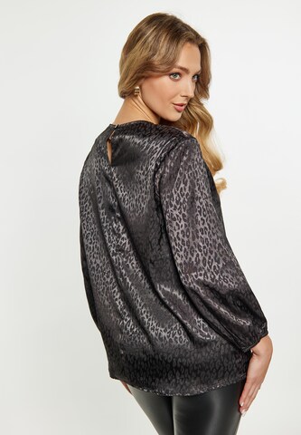 faina Bluse in Schwarz