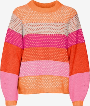 VERO MODA Sweater 'CRUZ' in Orange: front