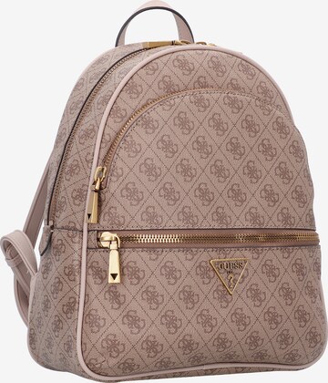 GUESS - Mochila 'Manhattan' em bege