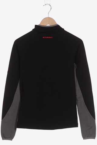 MAMMUT Sweatshirt & Zip-Up Hoodie in L in Black