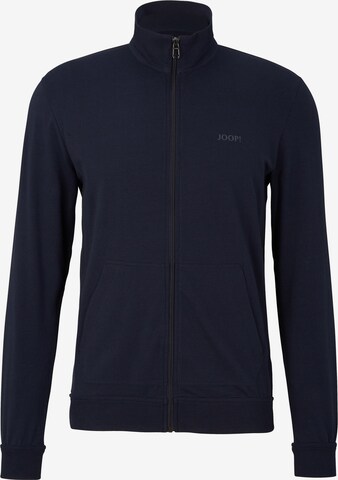 JOOP! Zip-Up Hoodie in Blue: front