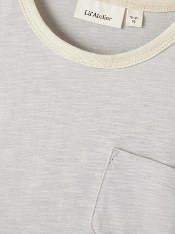 Lil'Atelier Shirt 'Dawson' in Grey