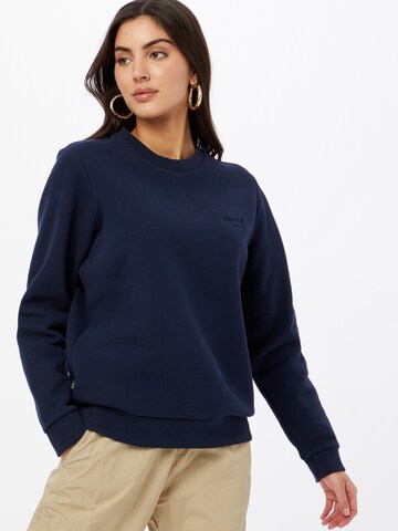 Superdry Sweatshirt 'OL CLASSIC CREW ' in Blue: front