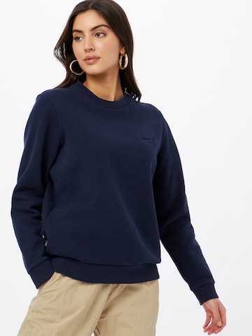 Superdry Sweatshirt 'OL CLASSIC CREW ' in Blauw: voorkant