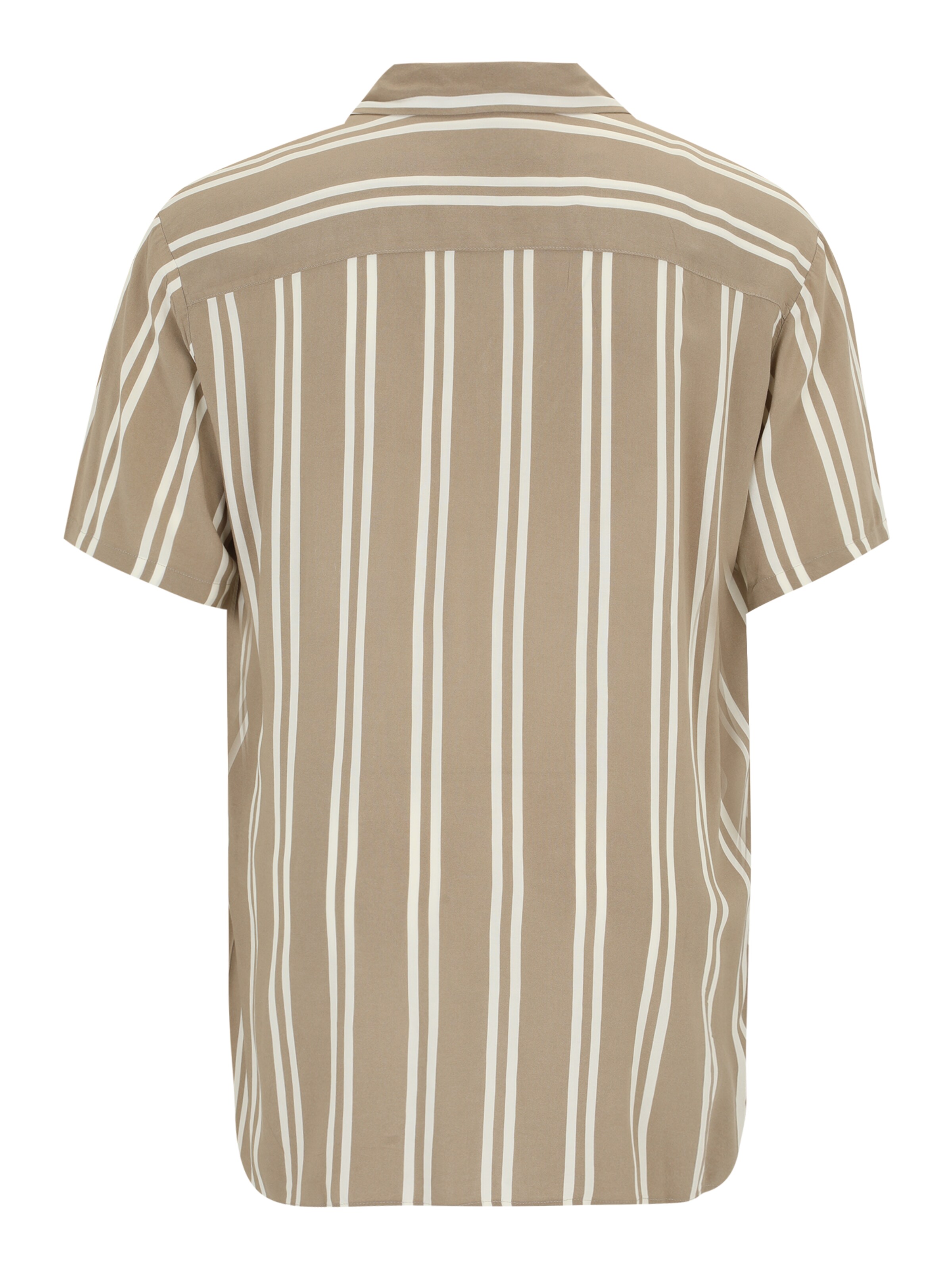 Jack & Jones Plus Comfort Fit Риза 'JJEJeff' в бежово