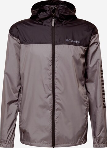 Veste outdoor COLUMBIA en gris : devant