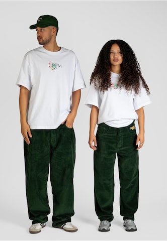 HOMEBOY Loose fit Trousers in Green