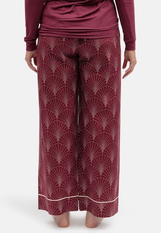 Pantaloncini da pigiama 'Blush Botanica' di Cyberjammies in rosso