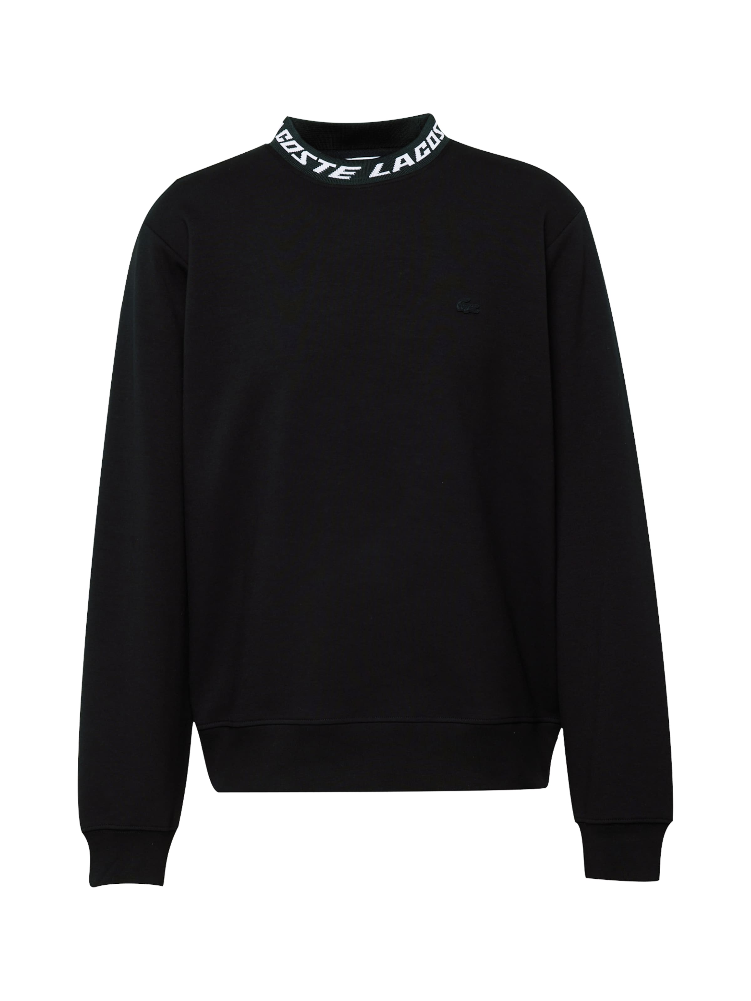 Sweat-shirt LACOSTE en noir : devant