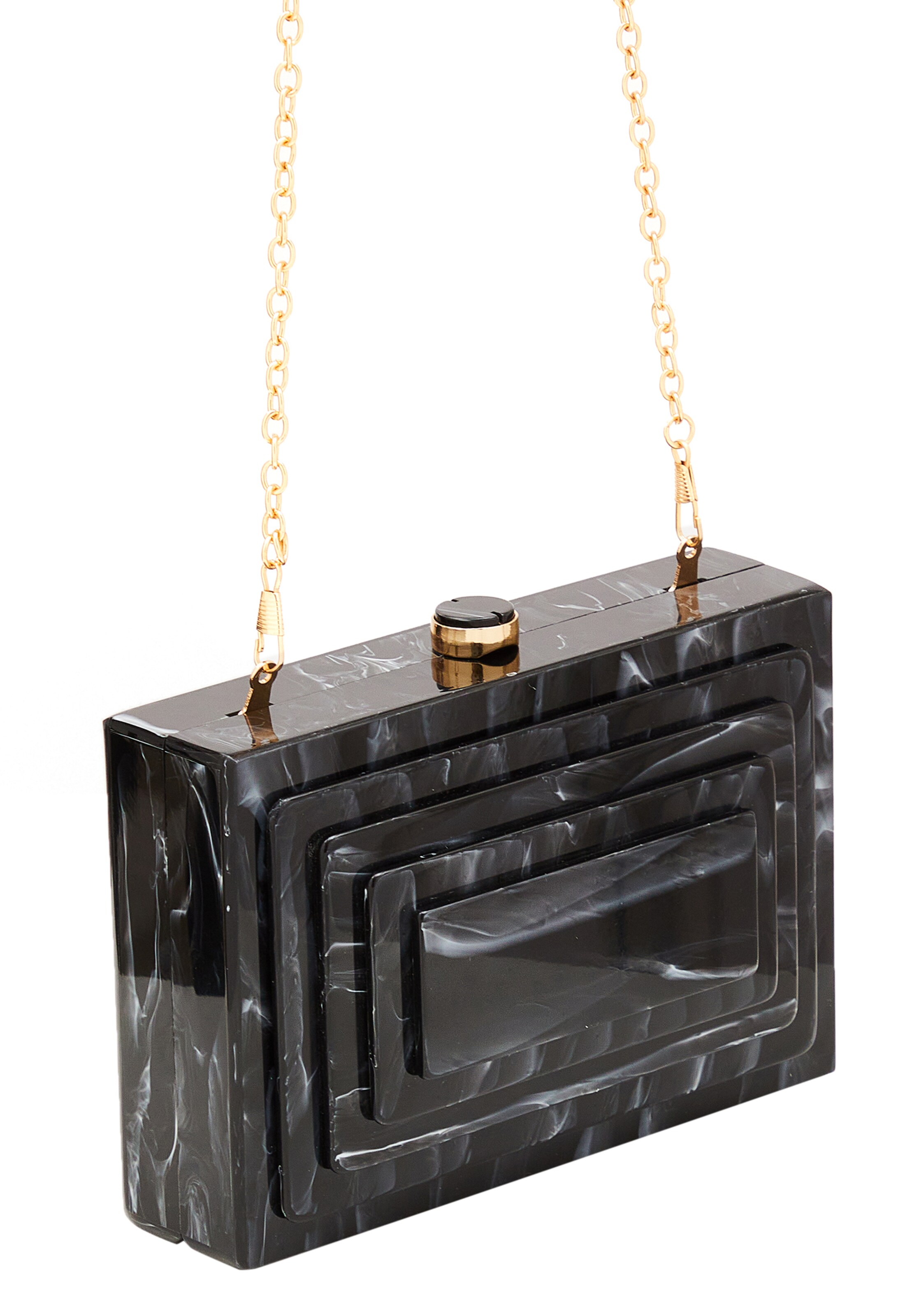 NAEMI Clutch in Zwart