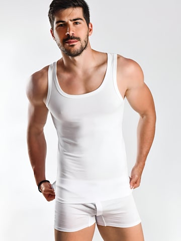 Maxte Undershirt 'BASIC MAX Ärmelloses Trägerhemd 5er Pack' in White