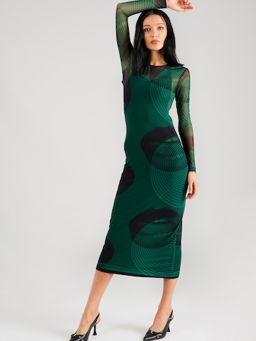 Rochie 'Toni' de la ABOUT YOU x Chiara Biasi pe verde: față