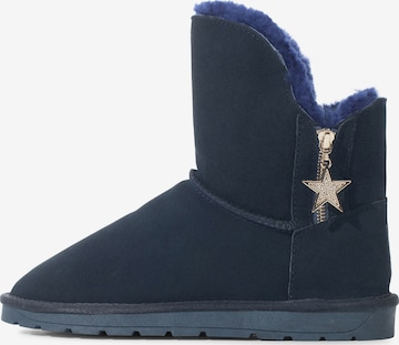 Gooce - Botas 'Penny' em azul: frente