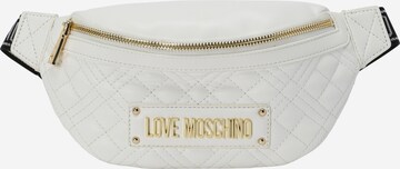 Love Moschino Vyölaukku värissä valkoinen