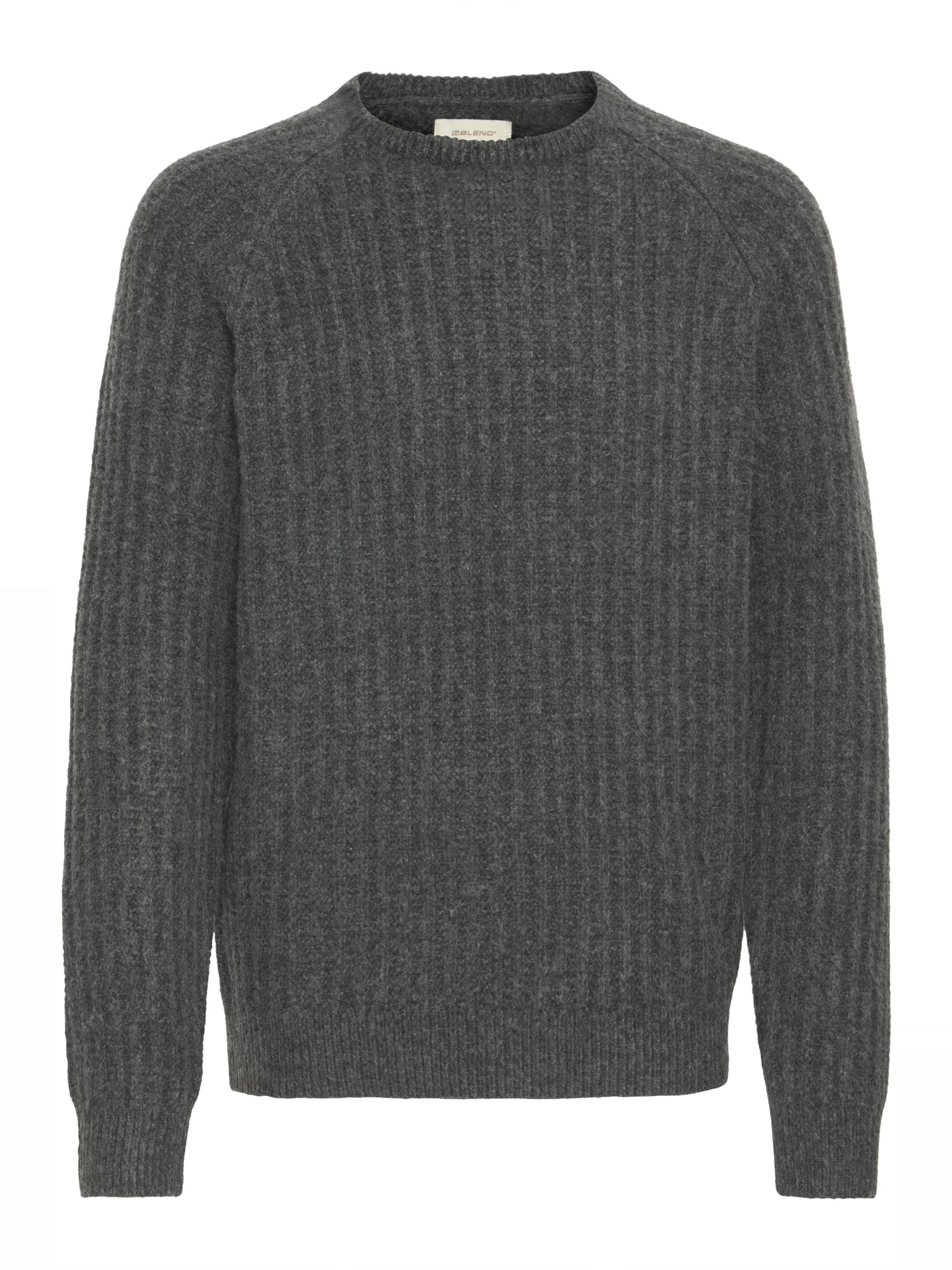 BLEND - Pullover ' BHDEXTER ' em cinzento: frente