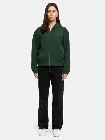 Daily Cotton Sweatjacke 'DCLUGO'‌‌‌‌ in Grün