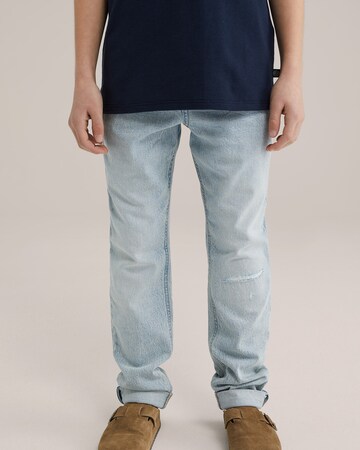 WE Fashion Regular Jeans in Blue: front