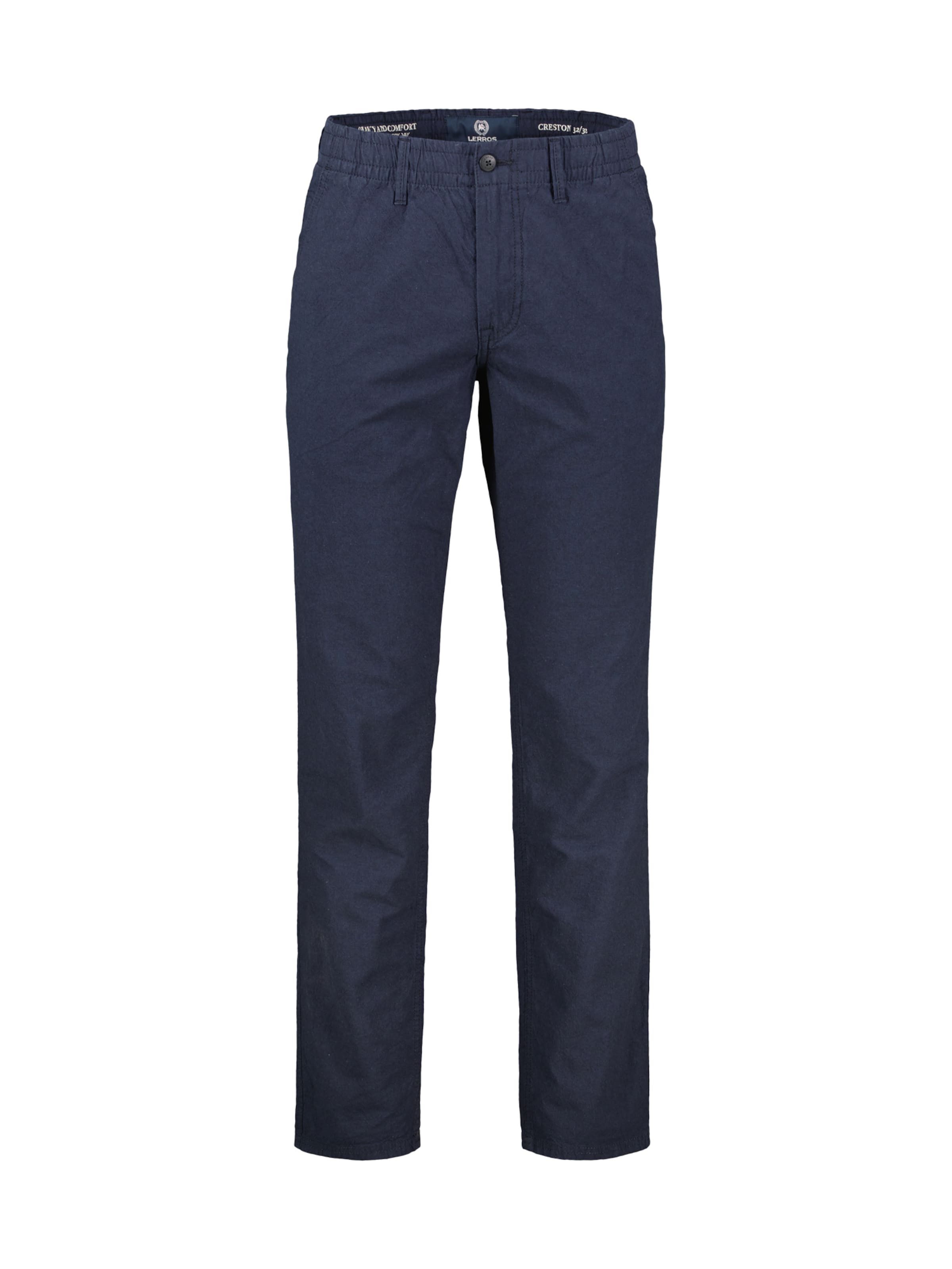 LERROS Regular Chino trousers in Blue: front