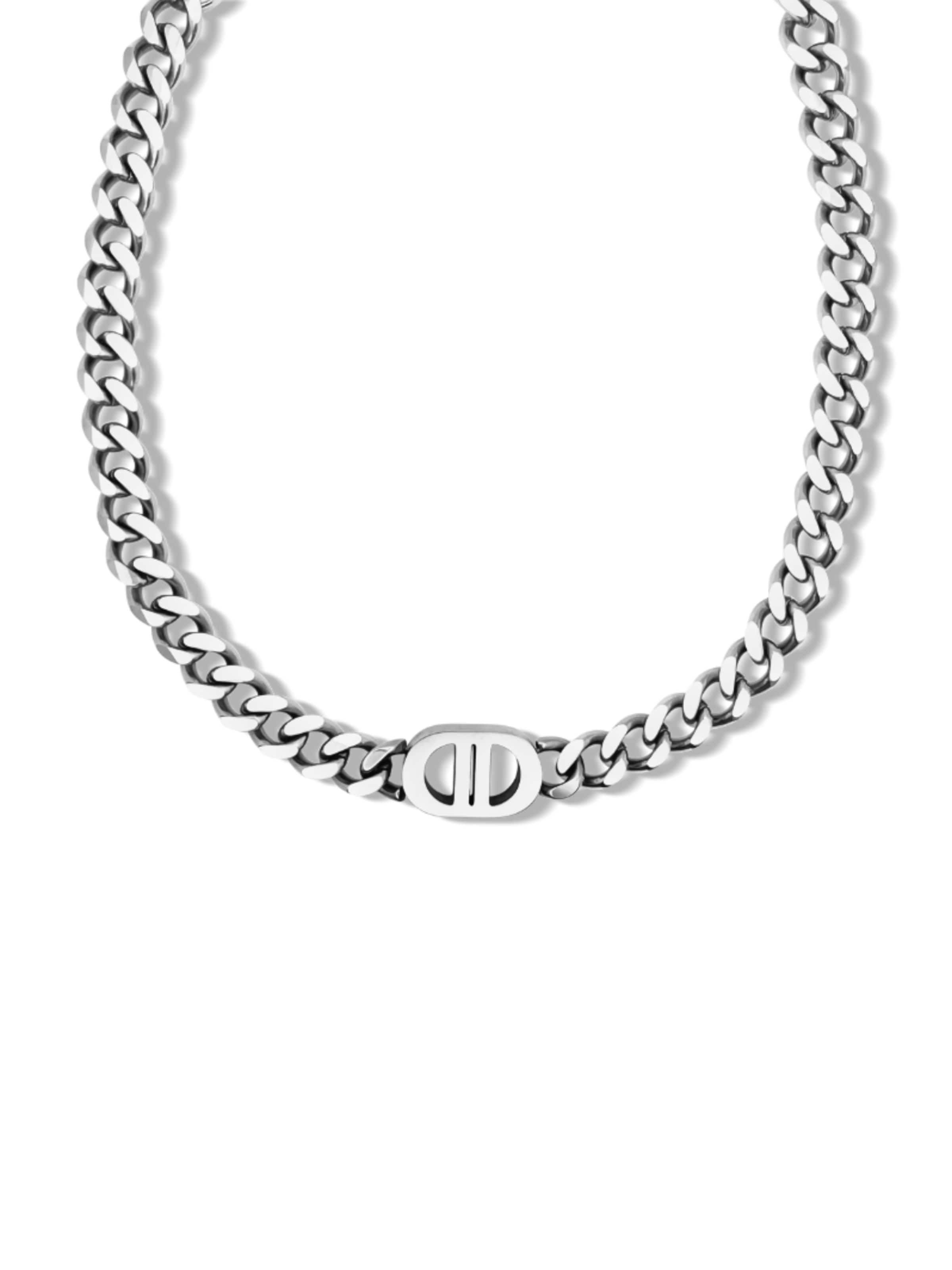 Pure Schmuck Necklace 'Prestige' in Silver: front