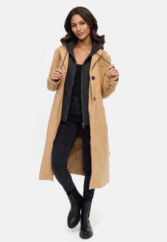 NAVAHOO Between-seasons coat 'Kekstraum 14' in Brown