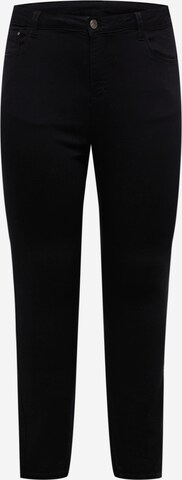 KAFFE CURVE Regular Jeans 'Willa' in Black: front