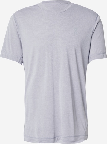 purpurinė On Sportiniai marškinėliai: priekis