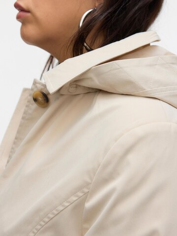 Vero Moda Curve Overgangsfrakke 'VMChelsea' i beige