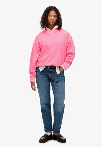 Superdry Sweatshirt in Roze