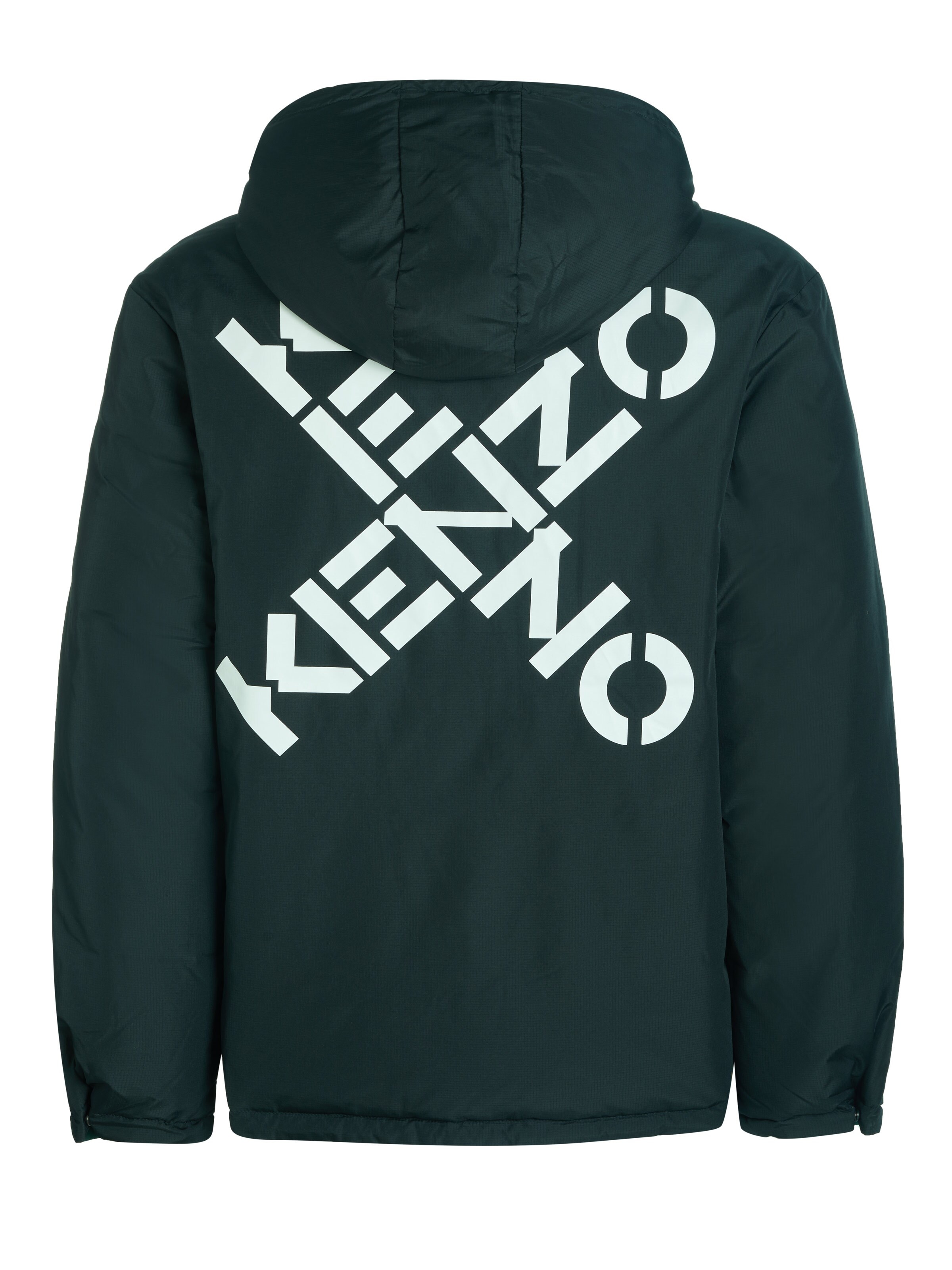 Giacca invernale 'Kenzo Wendejacke Schwarz/Grün' di KENZO in nero