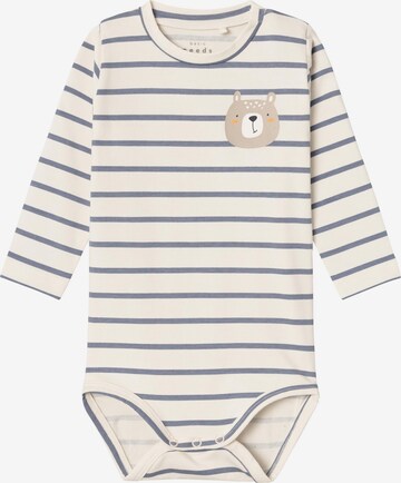 Tutina / body per bambino 'VROELS' di NAME IT in beige: frontale