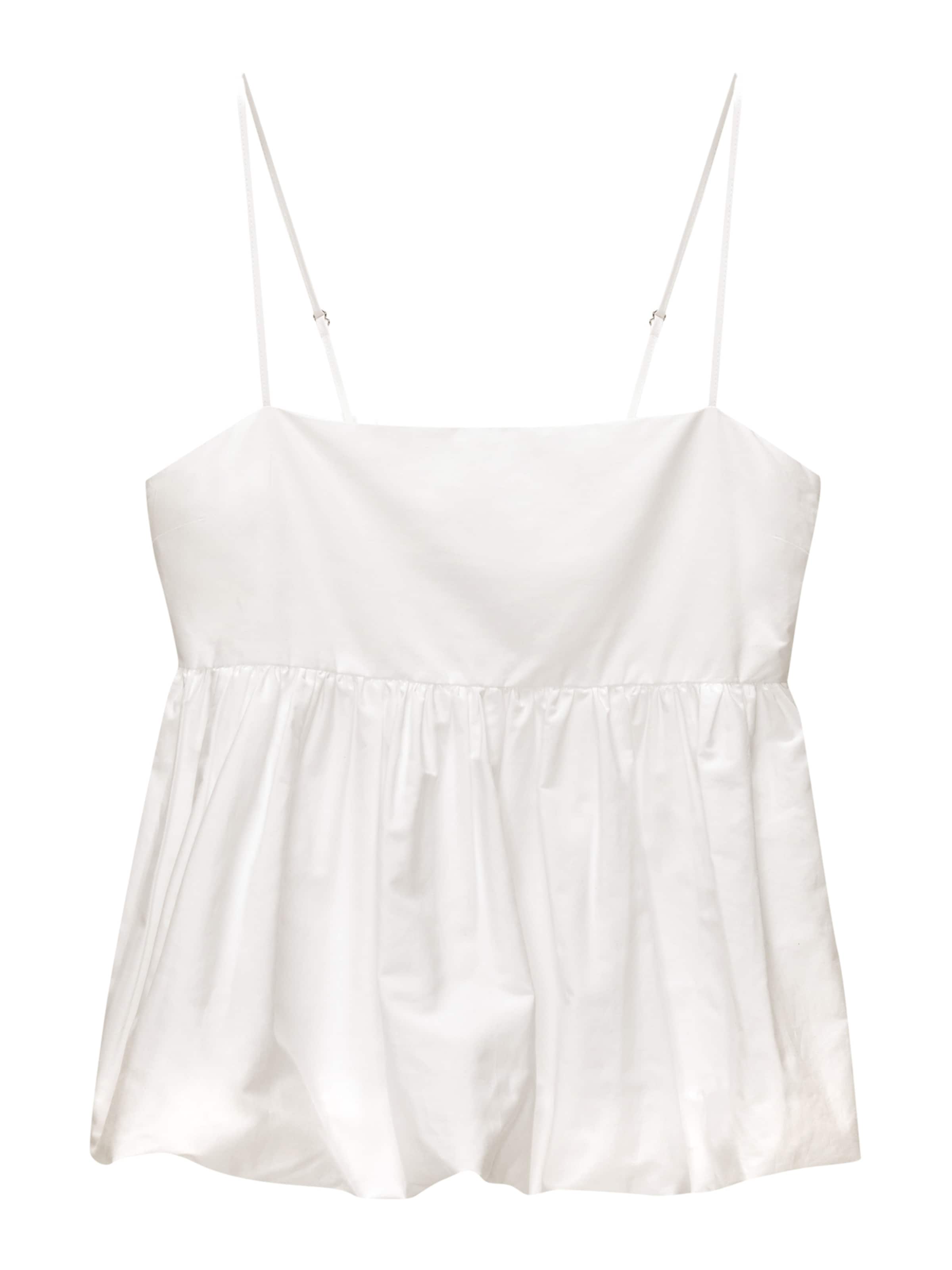 Pull&Bear Bluza | bela barva: sprednja stran