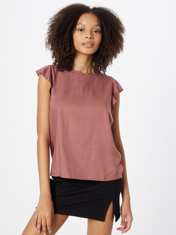 ABOUT YOU Blouse in Roze: voorkant