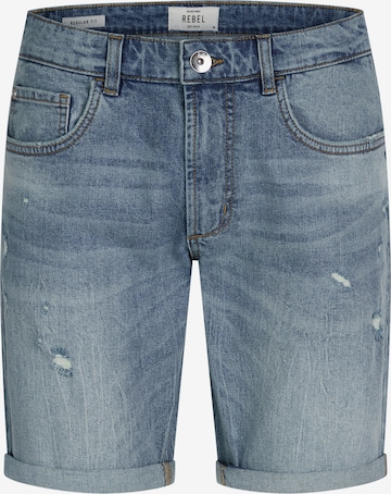 Redefined Rebel Regular Jeans 'Oslo' i blå: framsida