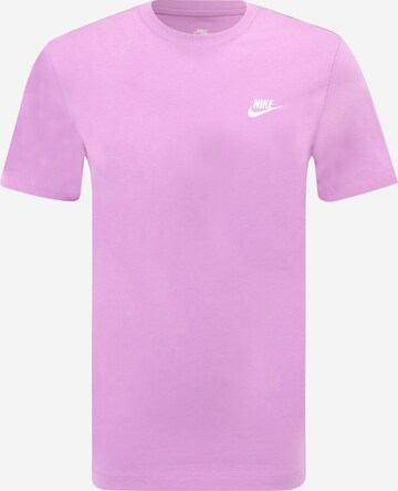 Nike Sportswear T-Shirt 'Club' in Pink: predná strana