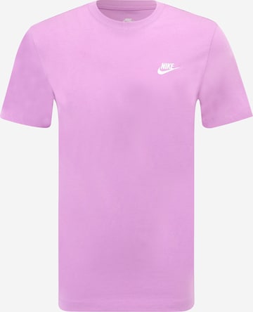 Nike Sportswear Póló 'Club' - rózsaszín: elől