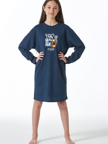 SCHIESSER - Camiseta de noche ' Nightwear ' en azul: frente