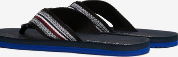 TOMMY HILFIGER T-Bar Sandals in Blue