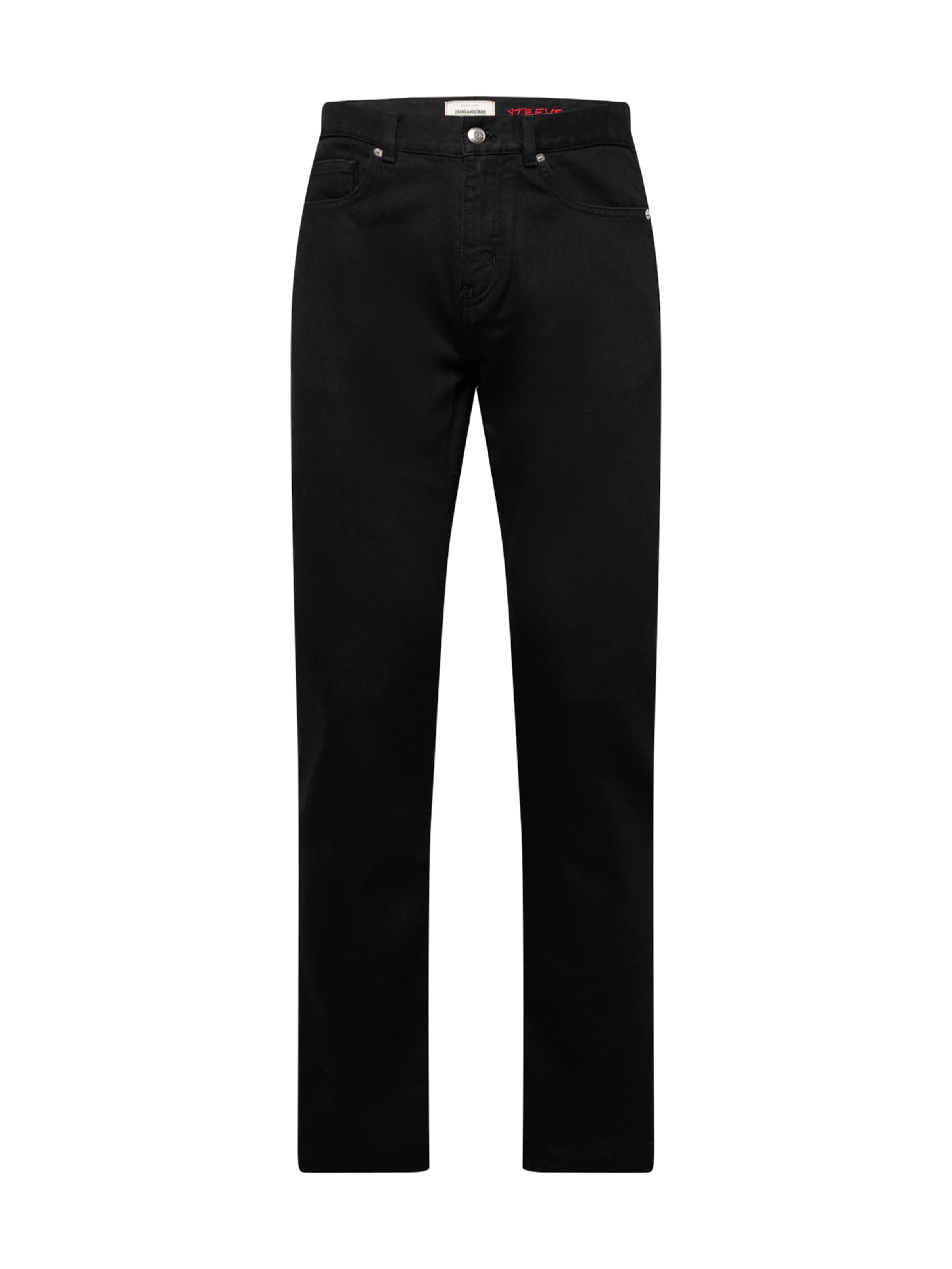 Zadig & Voltaire regular Τζιν 'STEEVE' σε μαύρο: μπροστά